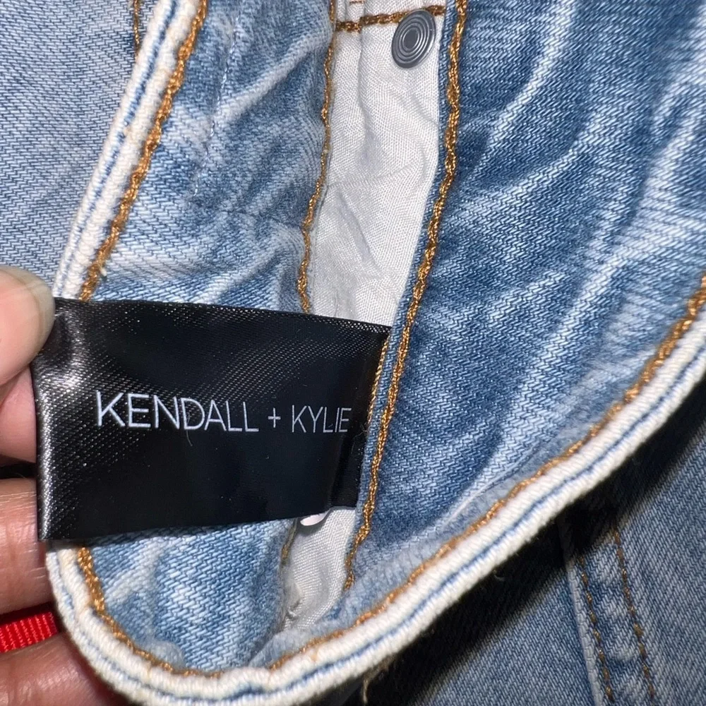 Kendall+ Kylie🦎Side Stripe Denim Skirt🌵